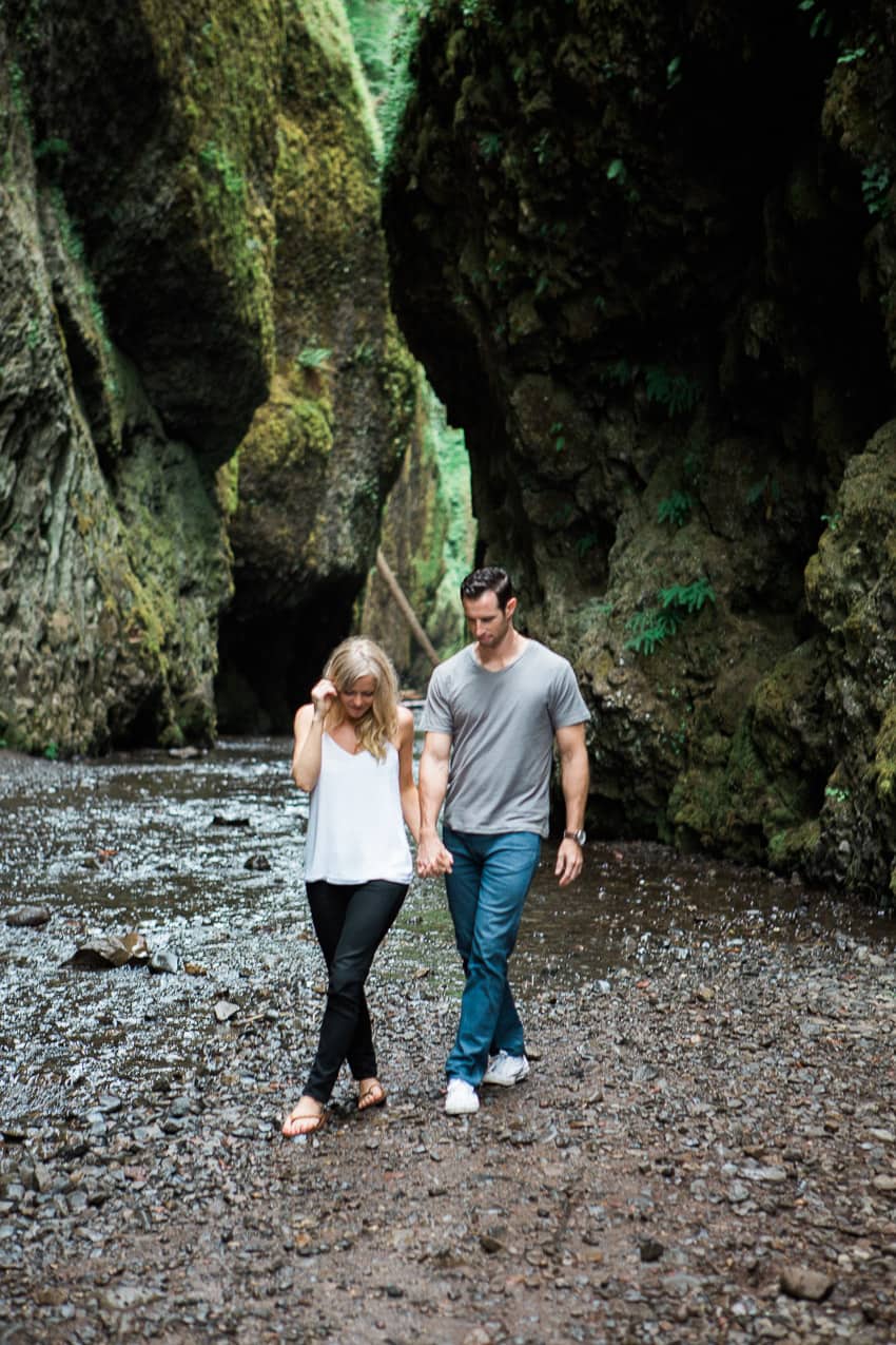 Hood River Columbia Gorge Engagement Photography Cayly and Ryan