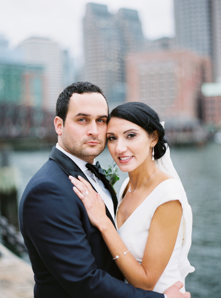 Fine Art Film Wedding Photographer Seaport Hotel Boston MA